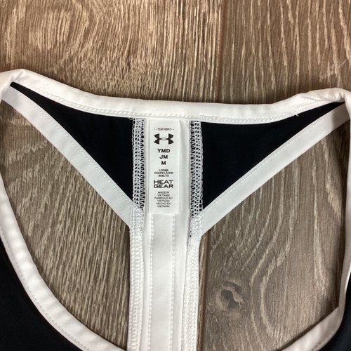 Girl's Shirts & Tops Under Armour Kids Knockout Tank (Big Kids) Youth M Black - Picture 2 of 5