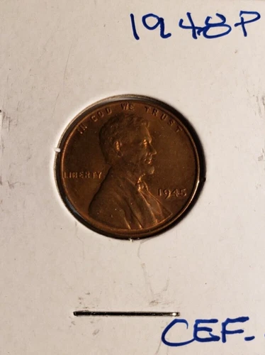 1948 P LINCOLN WHEAT PENNY CENT CHOICE EXTREMELY FINE CONDITION