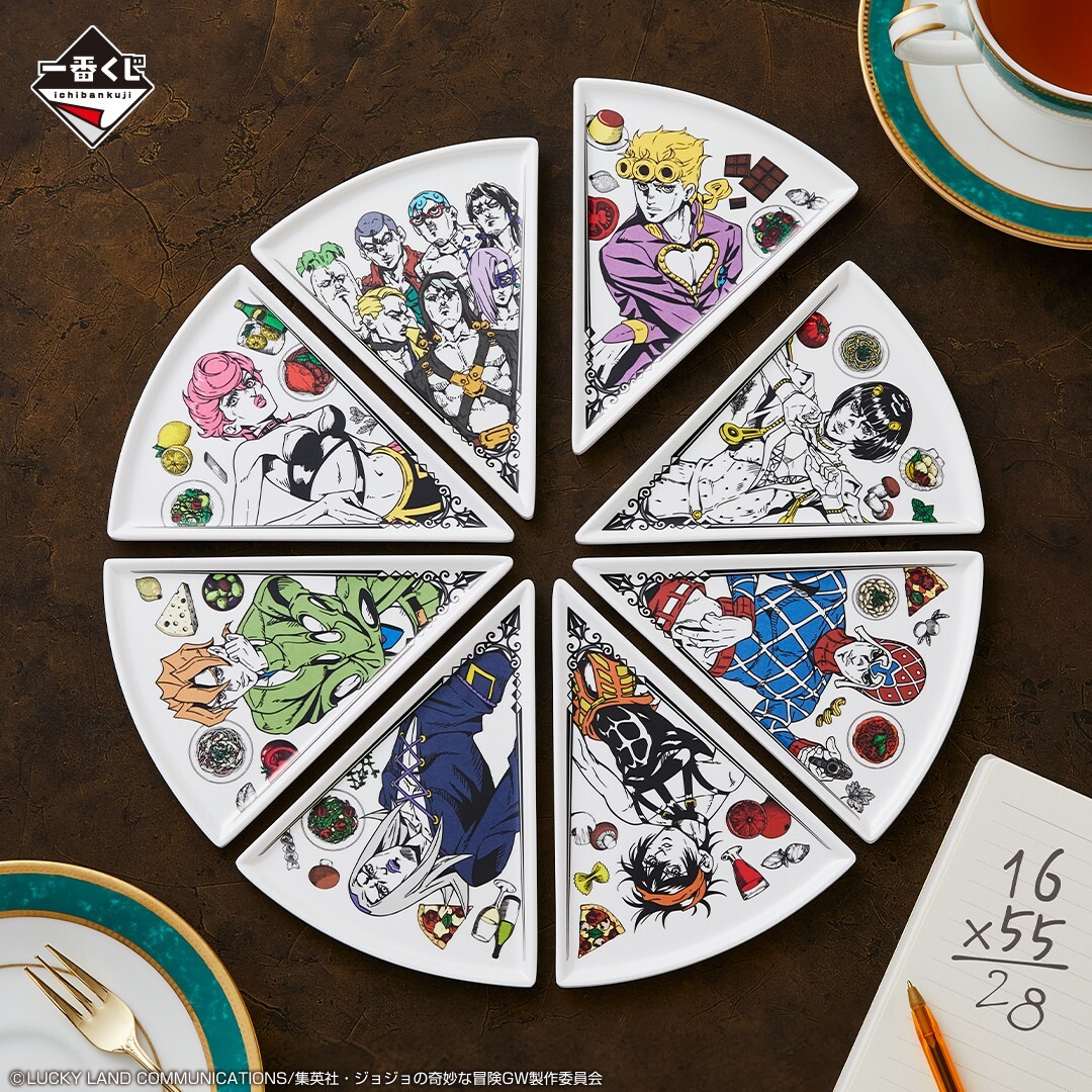 Ichiban Kuji JoJo's Bizarre Adventure J Prize Pizza Plate Fugo | eBay