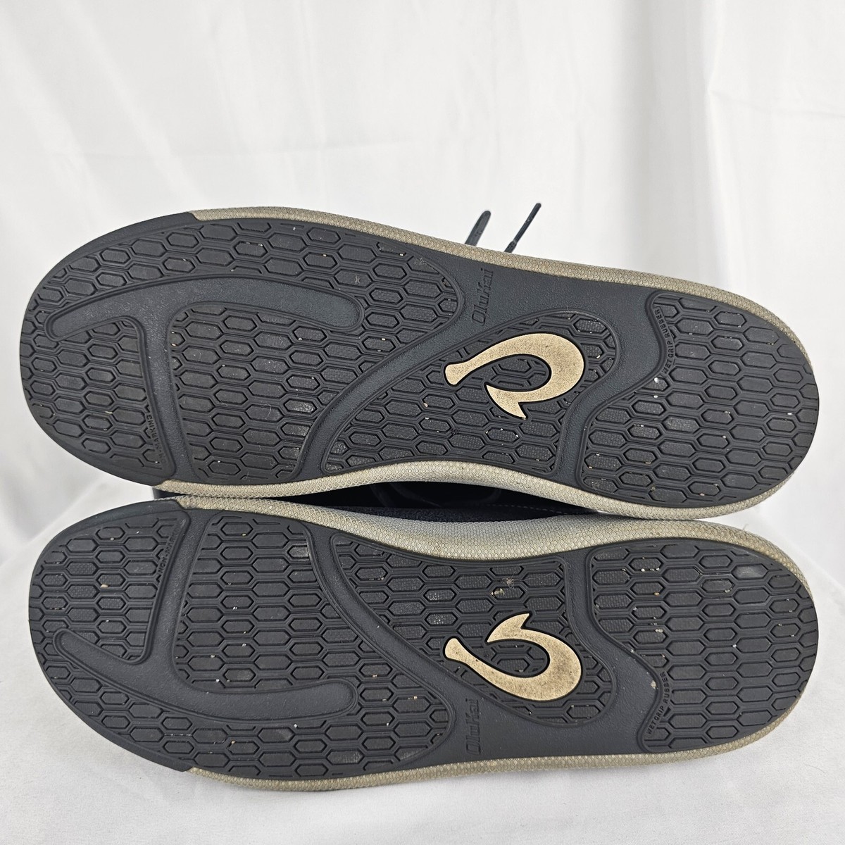 Olukai Nanea Li Black Gray Casual Comfort Walking Sneakers  display picture 2