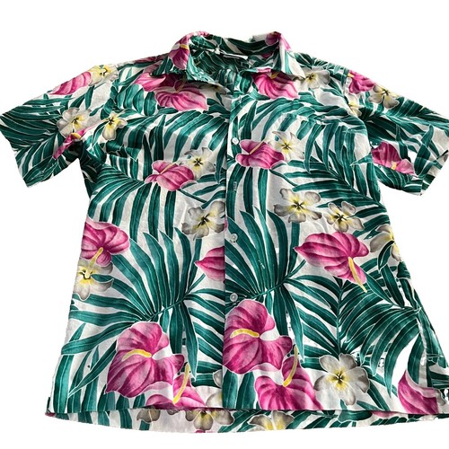 Eisctnd Men's Hawaiian Shirt & Shorts Set - Tropical Floral Print, Summer Beach Short Sleeve Button Down Outfit - View #9