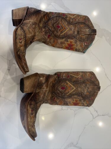 Corral Women’s Boots Cowboy Brown Size 8M