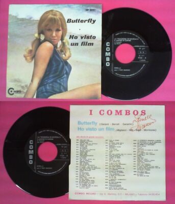 LP 45 7'' I COMBOS Butterfly Ich habe einen Film gesehen 1971 italy COMBO 9124 no cd mc*dvd
