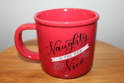 Naughty Is The New Nice NEW Red Coffee Mug 