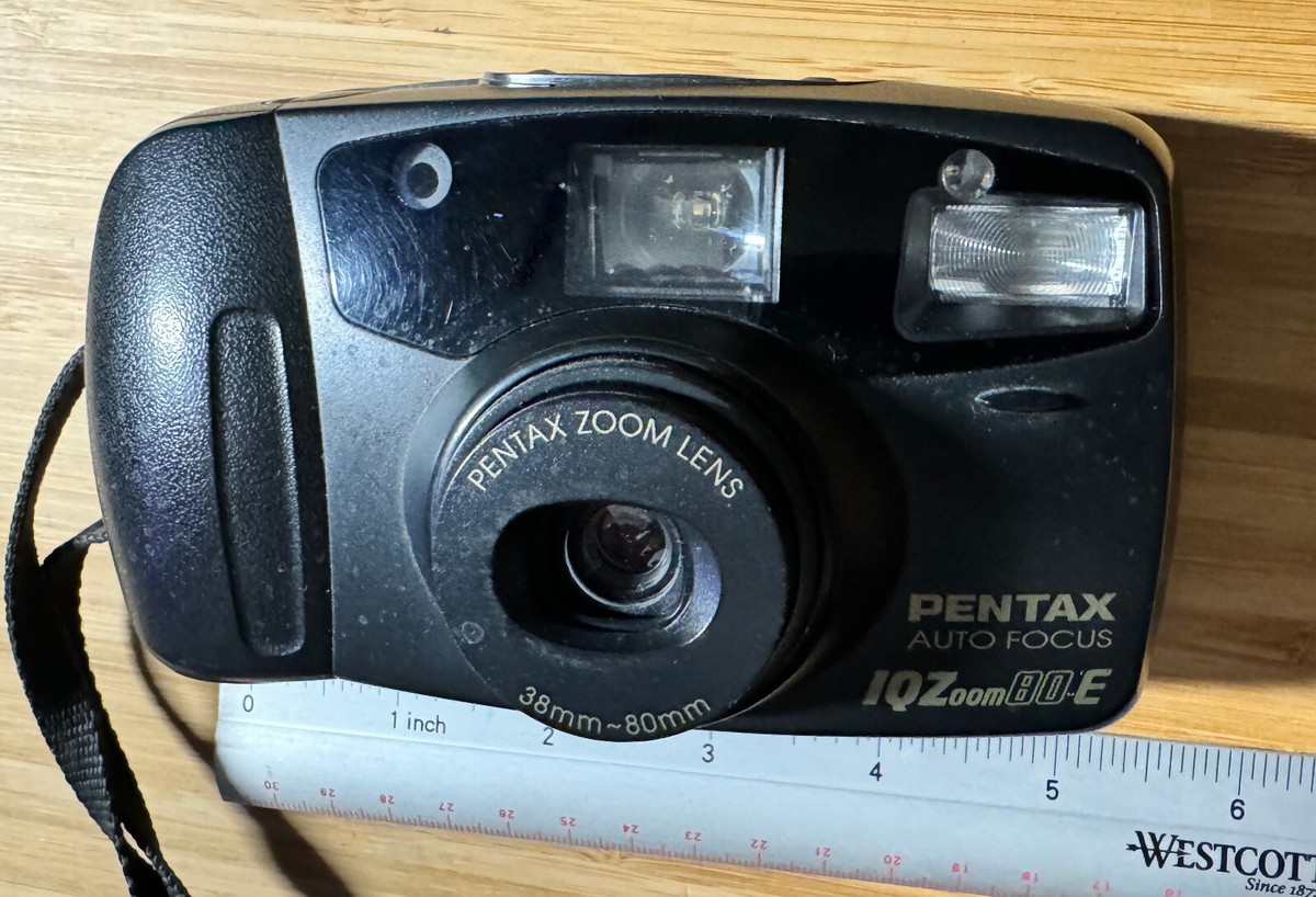 Pentax IQZoom EZY 35mm Point & Shoot Film Camera for sale online