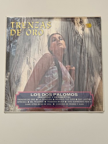 Trenzas De Oro Los Dos Palomos LP Shrink Azteca Records AM 8021 MONO VG+