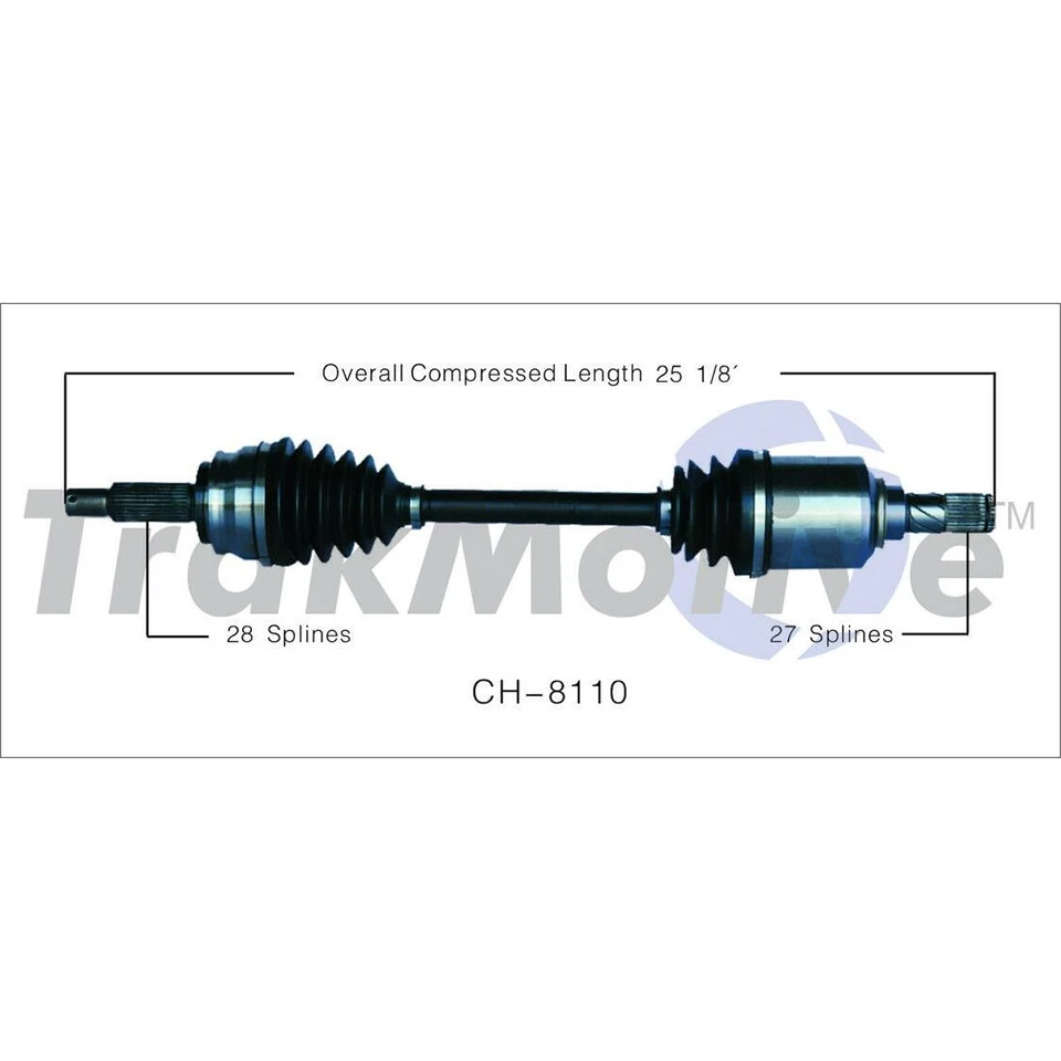 2 Surtrack Front CV Axle Shaft CV Joint Fits 2007-2012 Dodge Caliber - Image 4 of 4
