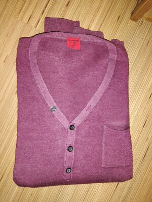 Olymp Level 5 Herren Pullover Oberteil Strickpullover Strick Schurwolle Gr. XL 