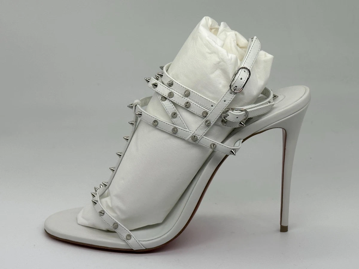 Christian Louboutin BOMBINA SPIKES 100 Strappy Studded Heels