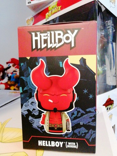 Hellboy - FUNKO Dorbz With Horns Vinyl Figure 3 1/8in About Boxed New - Picture 4 of 6