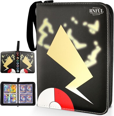 pokemon binder for cards amazon Pokemon Classic Gameboy Art 9-Pocket TCG Leather Card Binder main image 0