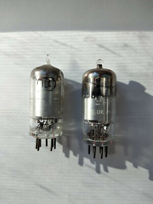 1U5 ZENITH & 1L4 TUN-SOL VACUUM TUBES, PAIR, BOTH TESTED GREAT AND STRONG
