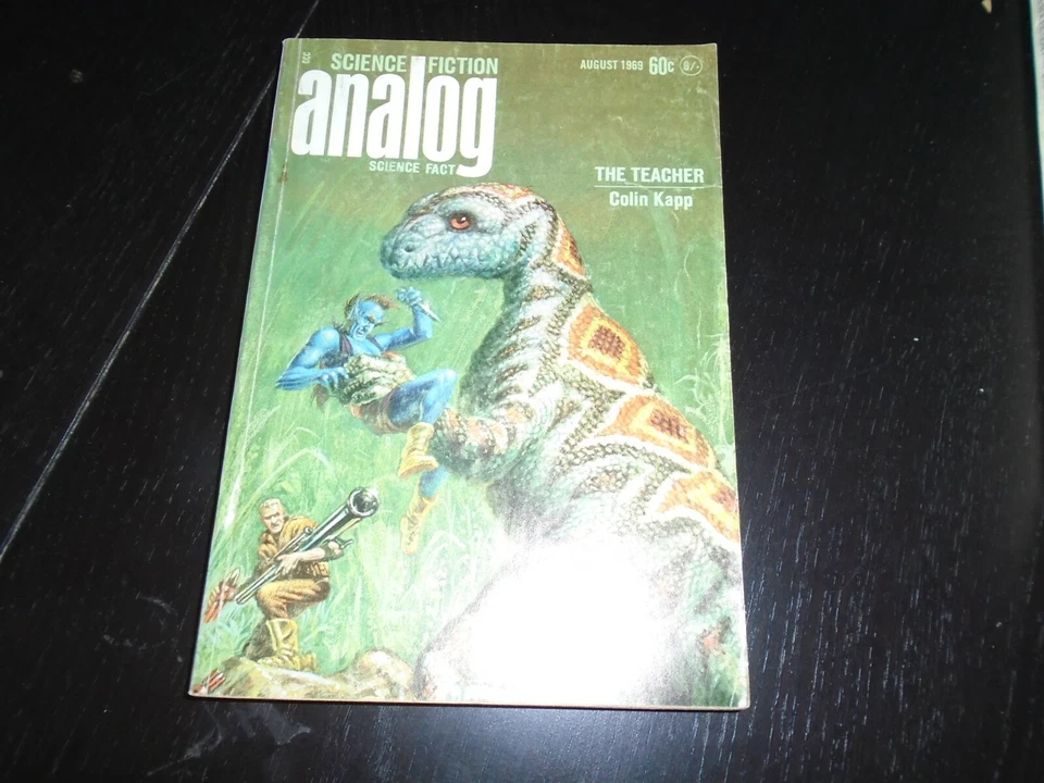 ANALOG SCIENCE FICTION MAGAZINE Pulp August 1969