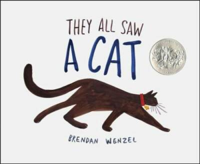 #ad They All Saw a Cat Hardcover By Wenzel Brendan GOOD $5.98