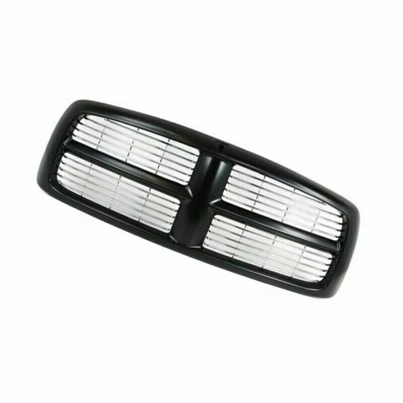 New For 2002-2005 Dodge Ram 1500 2500 3500 Pickup Front Grille Black Plastic Foto 4 de 4