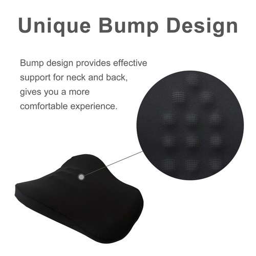 Headrest/Waist Car Headrest and Lumbar Support Kit Memory Foam Breathable Seat - Picture 6 of 11