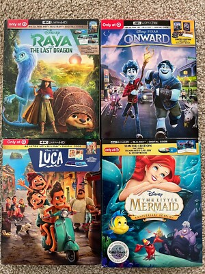Disney/Marvel 4K Movie Lot BUYER CHOOSES ANY TITLE(S) w/ TARGET CASE! SEE INFO