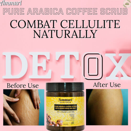 100% Natural Arabica Coffee Scrub with Organic Coffee & Shea Butter - Best body - Picture 6 of 8