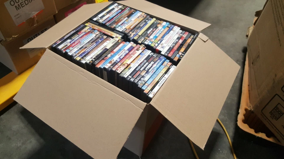 60+ Gently Used Wholesale Lot DVDs Movies Assorted Bulk Free Shipping Video Dvds - Image 2 of 2
