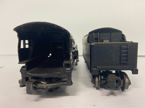 POSTWAR LIONEL 675 STEAM LOCOMOTIVE AND 2466WX COAL TENDER TESTED with VIDEO - Picture 7 of 13