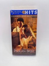 The Pelican Brief Julia Roberts Denzel Washington VHS 1994 Warner SEALED9️⃣