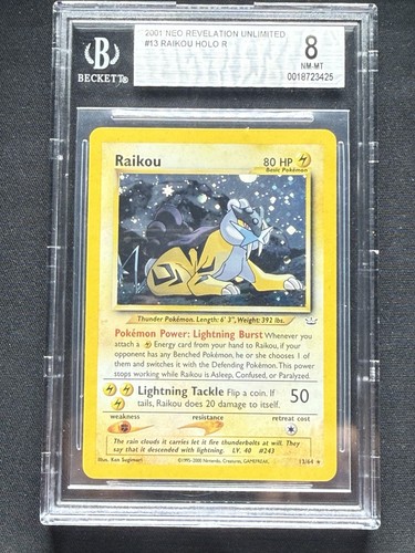 Raikou (Unlimited) graded BGS 8 for sale on eBay