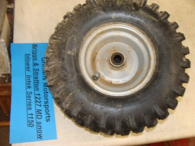 Briggs & Stratton Intek 1150 1227MD snow blower thrower wheel rim tire 14x4.00-6