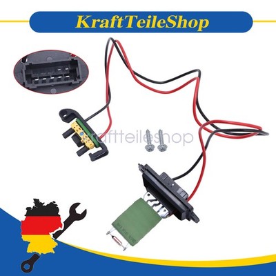 NEU Widerstand Innenraumgebläse 665061 für RENAULT TWINGO 2 CN0D WIND E4MF 16V