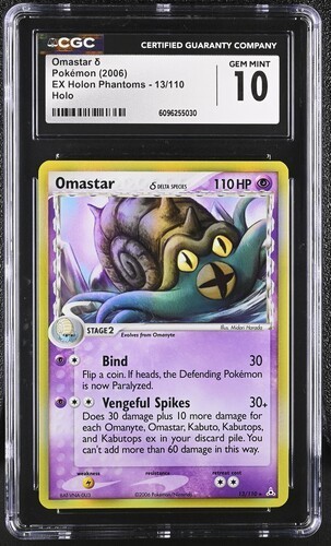 Omastar δ graded CGC 10 for sale on eBay