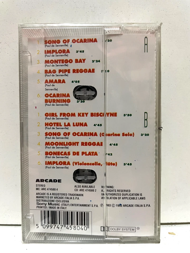 Diego Modena & Jean-Philippe Audin - Ocarina; cassette [unplayed] - Immagine 2 di 4