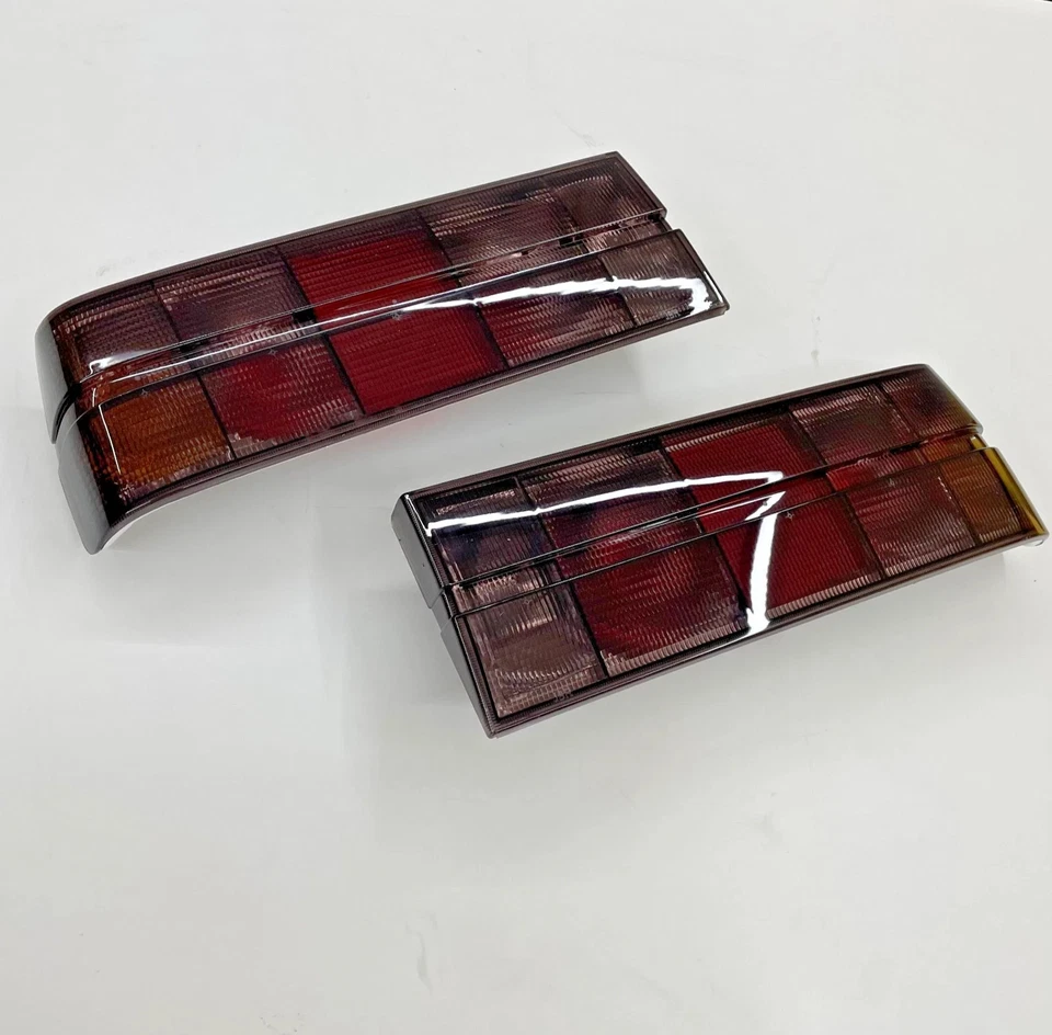 Dark Smoke Rear Lamp Tail Light Pair For BMW 3 Series E30 1983-1988 Facelift - Image 3 of 4