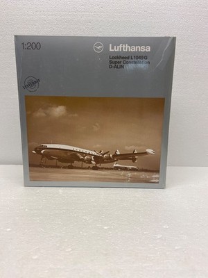HERPA DIE CAST  1:200 ~ LUFTHANSA LOCKHEED L1049G SUPER CONSTELLATION D-ALIN