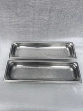 Vollrath Super Pan 3 Stainless Steel 2.5 In 3.6L, 3.8 QTS (lot of 2)