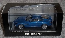 1/43 Aston Martin V12 Vanquish Blue Metal Astonmartin 2002