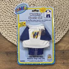 Webkinz Sports Set Outfit For Plush Pets NEW SEALED with FEATURE CODE Ganz
