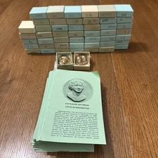 Medallic Art Statehood Bronze Medals Set of 49 Missing 1 US States