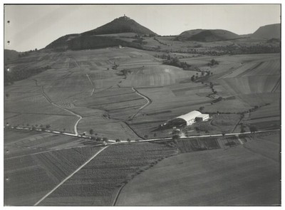 ZZ-8520/Dettingen Glider Airfield Photo Aerial Photo 18 x 13 cm approx. 1935