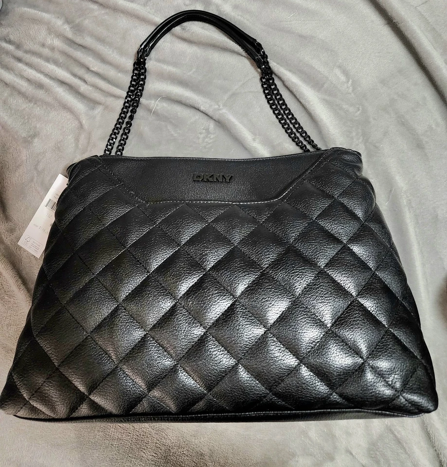 DKNY Black Nikki Tote Bag - Image 4 of 4