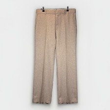 Vintage 70s Levi's Action Slacks Mens 35x3.5 Brown Straight Leg Sta-Prest