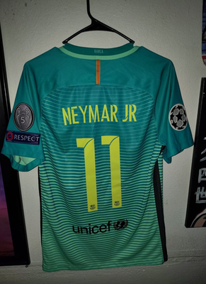 FC Barcelona 2016 2017 Third Nike Authentic Jersey NEYMAR #11