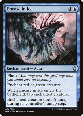 Encase in Ice Uncommon DTK #54 Near Mint