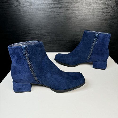 Camper Kobo Bootie, Blue Suede, Womens 41 US 10 - Picture 7 of 13