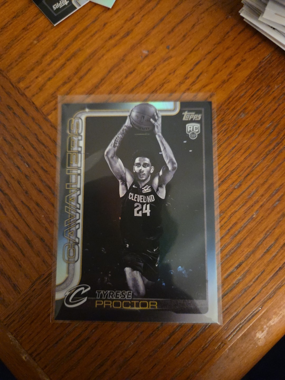 2025-26 Topps Flagship - Tyrese Proctor #250 Blackout (RC)