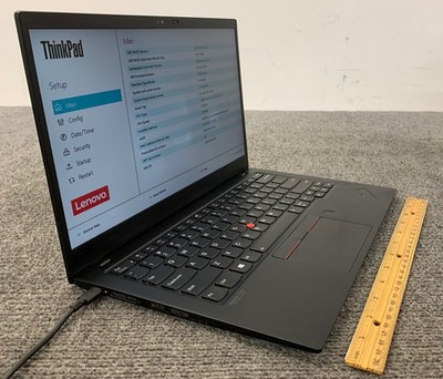 Lenovo ThinkPad X1C Gen 8 14'' Laptop i7-10610U 16GB RAM 512GB NVMe Boots to BIOS