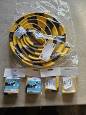 Rs Pro Black/ Yellow Impact Edge Protector 2.5m X 30mm 4 Premade Edges 724-9782