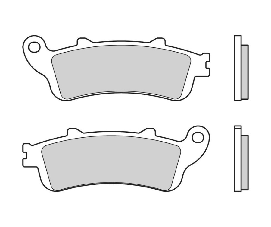 Plaquettes de frein BREMBO carbone 07HO4308 : idéales pour vos road trips