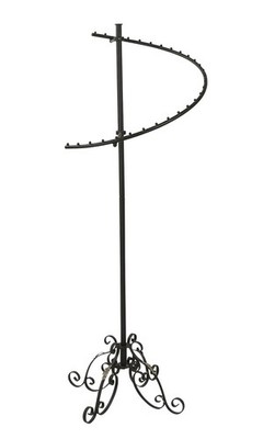 SSWBasics Round Clothing Rack - Spiral Clothing Rack for Boutiques - 29 Ball