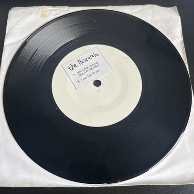 THE RESEARCH- She's Not Leaving (7'' Promo Vinyl, 2004 At Large Recordings)