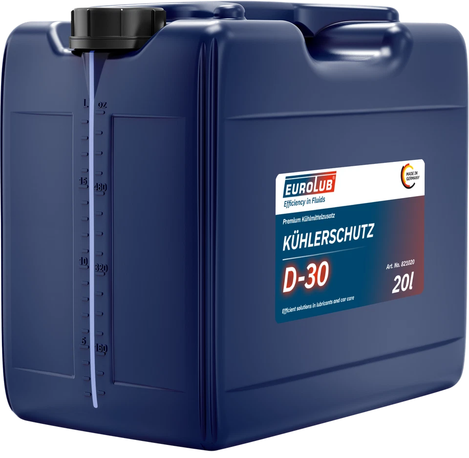 20 Liter Eurolub Kühlerschutz D-30 Kühlerfrostschutz Frostschutz G12+ Pink G12 + - Bild 1 von 1