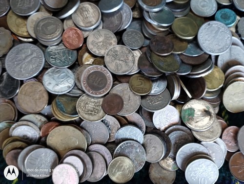 3+ POUND Lot, MIXED World/ FOREIGN COINS WYSIWYG, Coin Hunt! - Picture 12 of 13